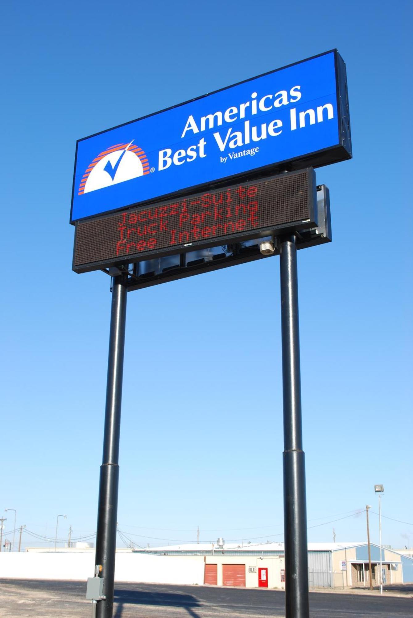 Americas Best Value Inn Lubbock East Bagian luar foto